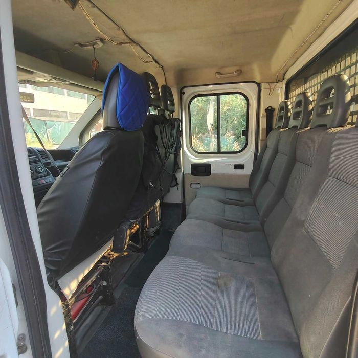 Peugeot Boxer 2012 Cabină Dublă cu Benă, 7 Locuri