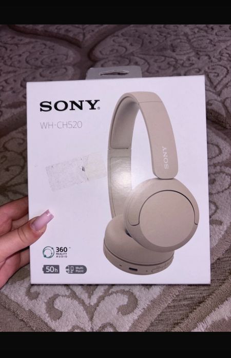 Căști Sony WH-CH520 Noi, Nefolosite – Bluetooth, 50h autonomie