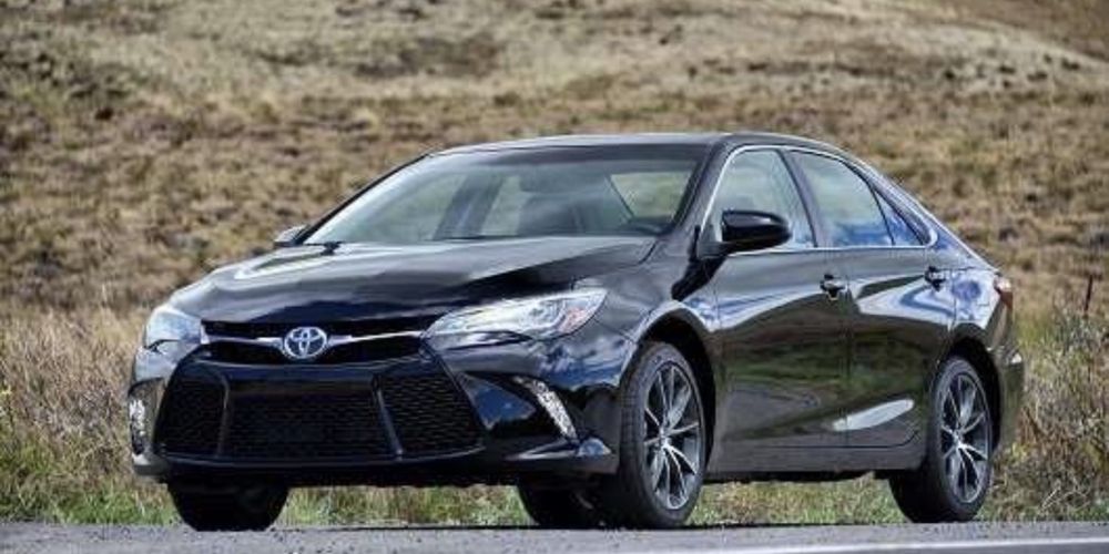 Решетка на бампер Камри camry55