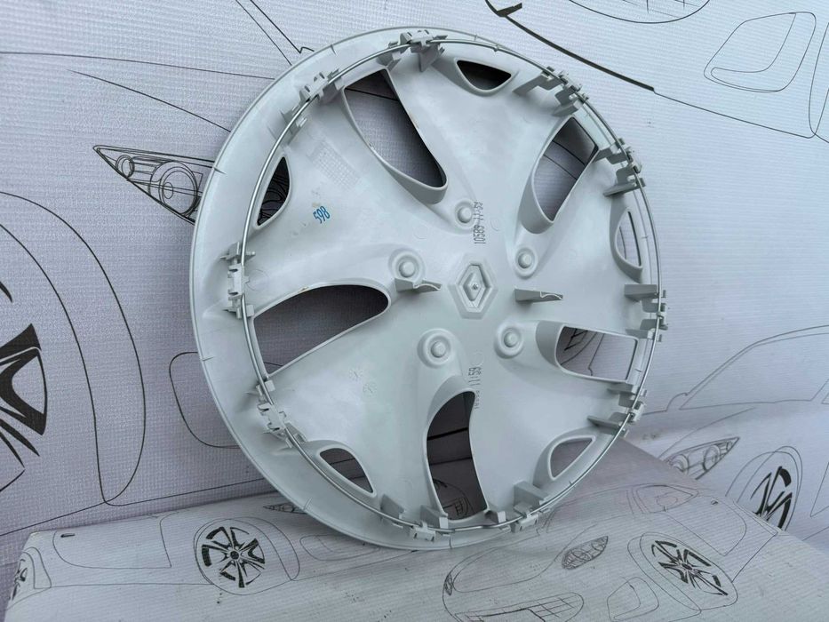 Capac Roată R15 Gri Argintiu Renault Megane III 403152442R 2014 / [2009-2016] / (4B2)