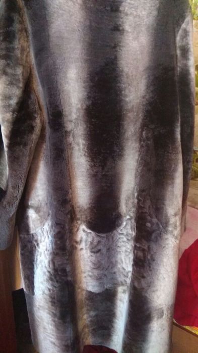 Новая мутоновая шуба.