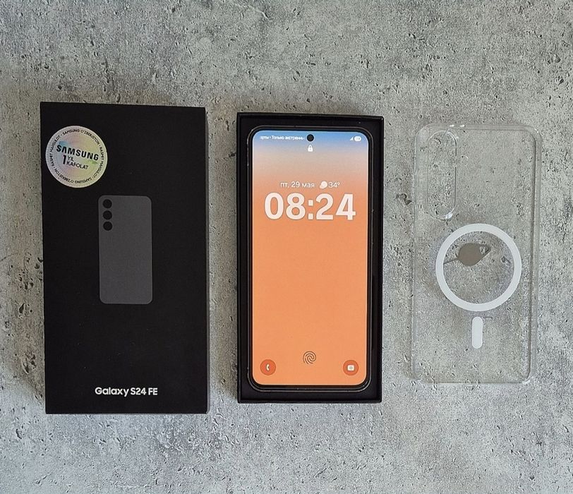 Samsung S24 FE, обмен йук
Коробка документ.