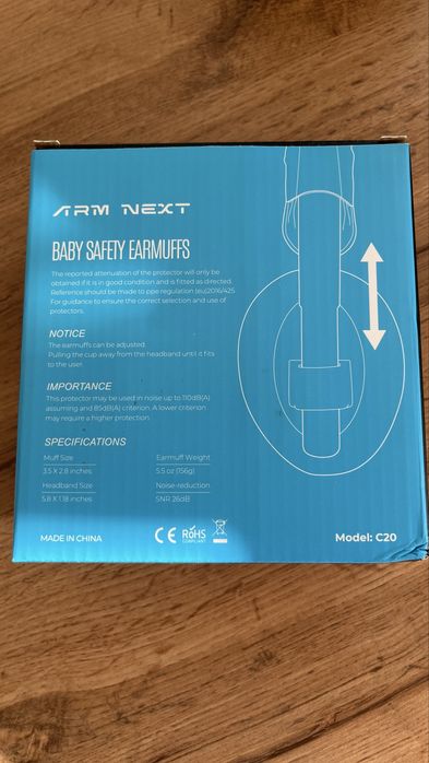 Детские противошумные наушники