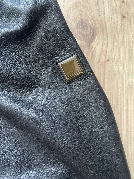 HUGO BOSS Orange  Joctor 1 Leather Jkt/мъжко кежено(естествена)яке XL