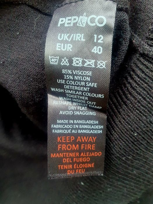 Cardigan negru lana L