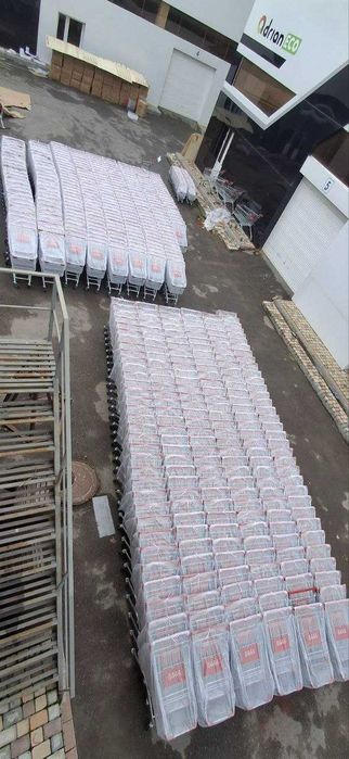 Тележки покупательские для супермаркетов