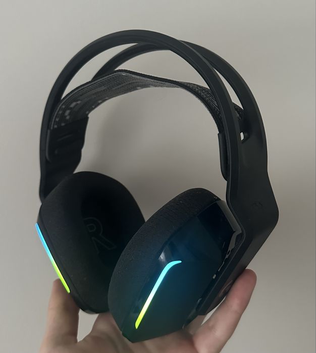 Logitech g733 геймърски слушалки bluethooth