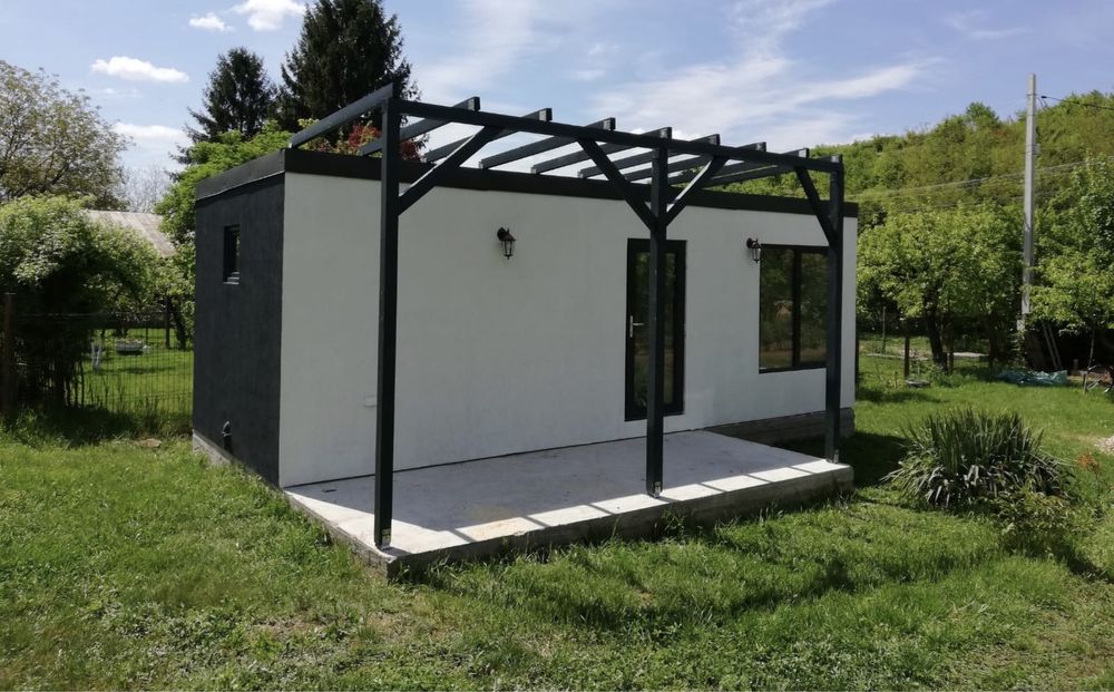 Container modular, case, bucatarii, garaje, grupuri sanitare, etc.