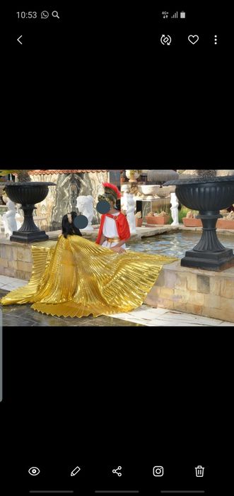 Новогодний костюм Клеопатры