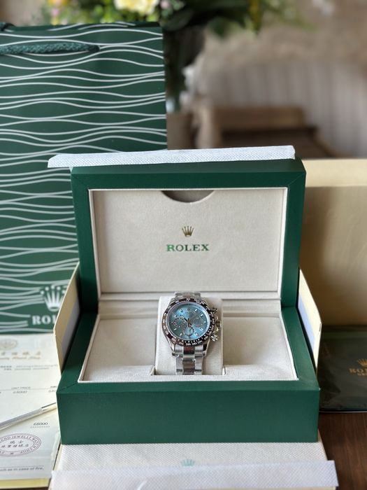 Rolex Daytona Cosmograph Blue In Platinum