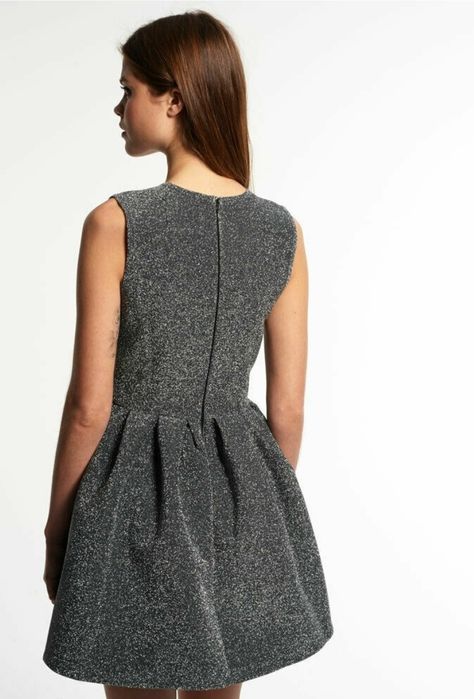 Сребриста рокля Bershka