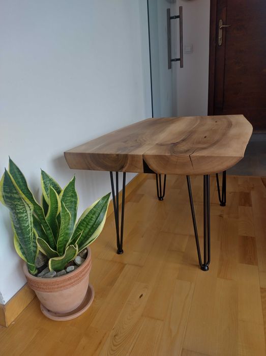 Lemn masiv de nuc/Măsuță cafea lemn de nuc