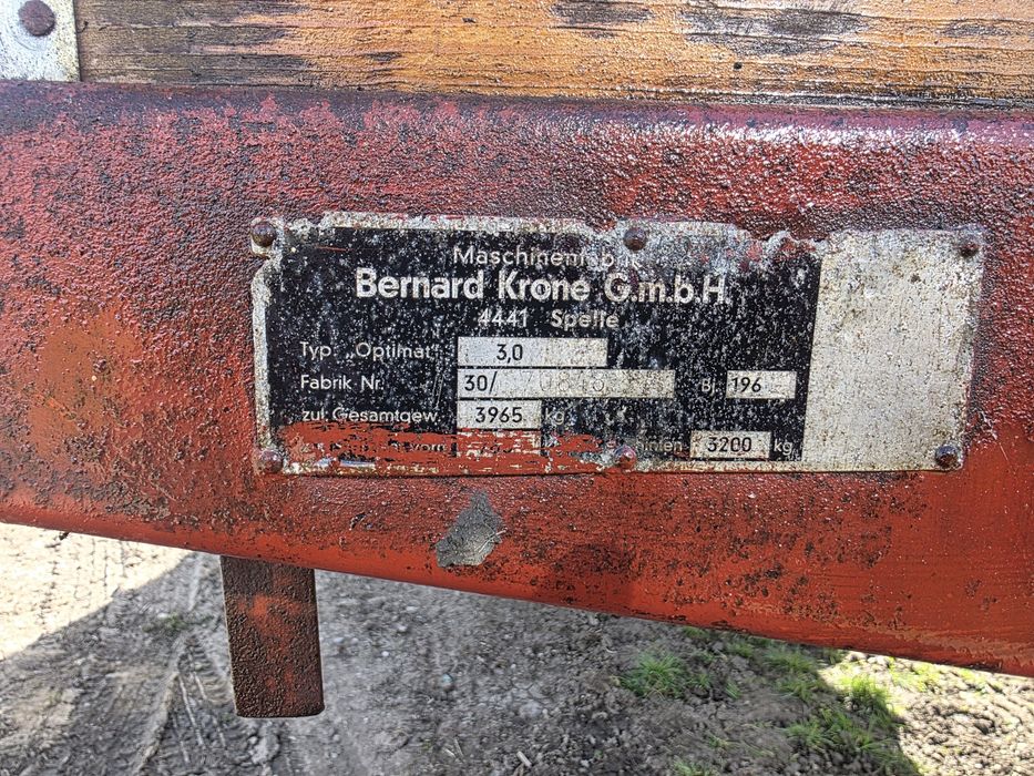 Mig gunoi Krone 3965Kg