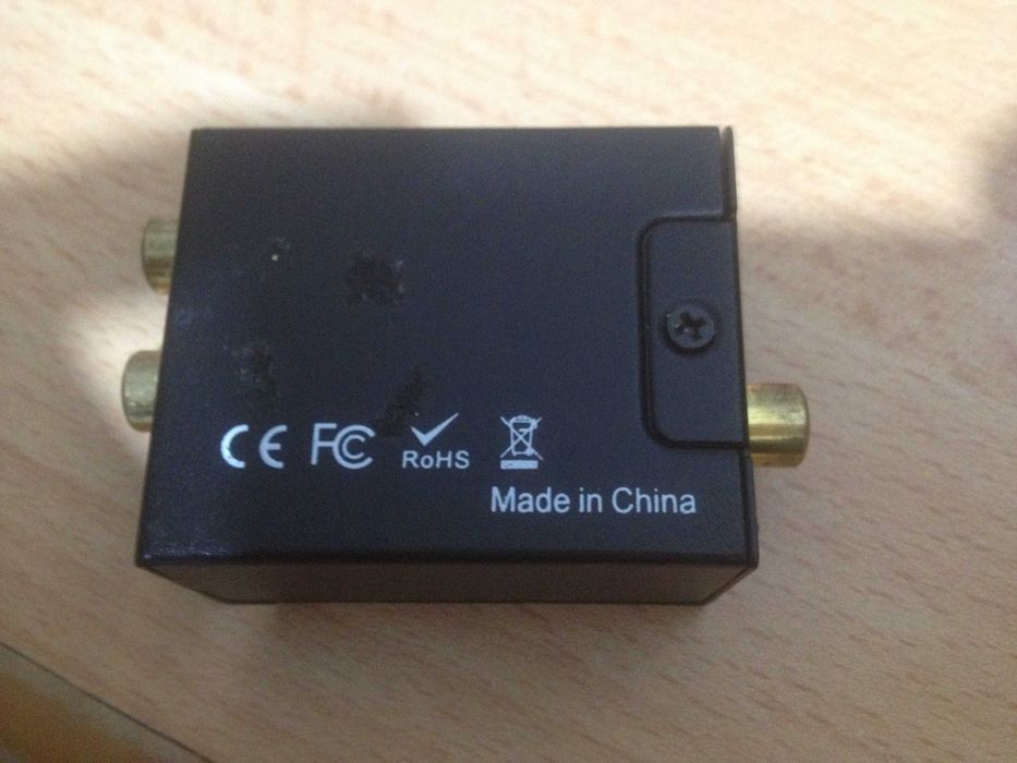 Аудио конвертер  optical and coaxial to rca