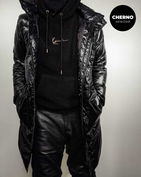 Дълго пухено яке • елек YOUNG POETS SOCIETY Liom Long Hooded Puffer