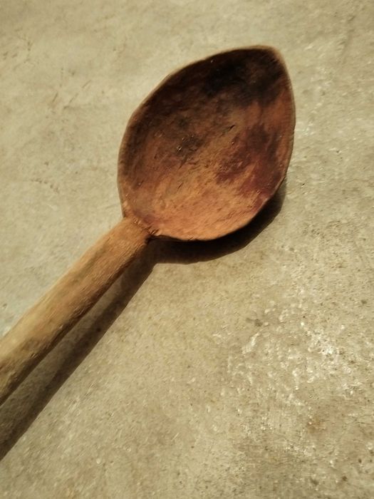 Бакърени менци и Голяма дървена лъжица черпак