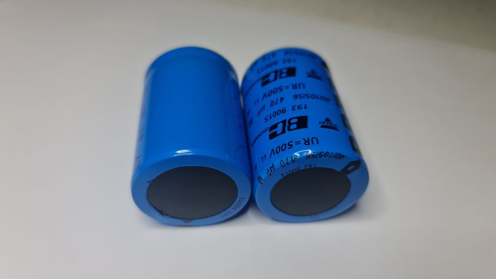 condensator 500V 470uF 320uF pt. invertor hybrid, sau 390