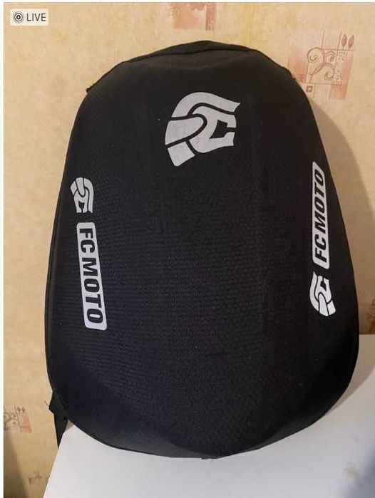 Екип за мотор_яке, каска, ръкавици и раница