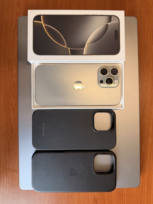 Iphone 16 Pro Max 512gb, neverlocked, arata ca NOU, garantie + factura