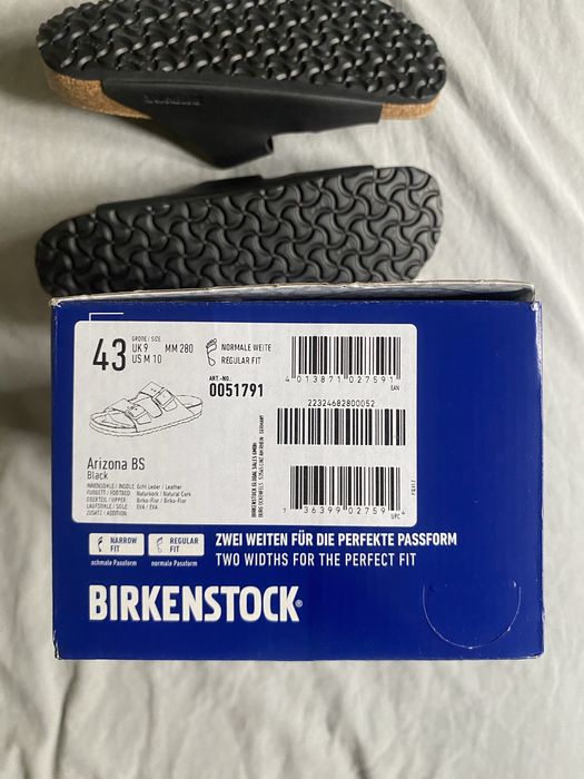 Birkenstock Arizona Black
