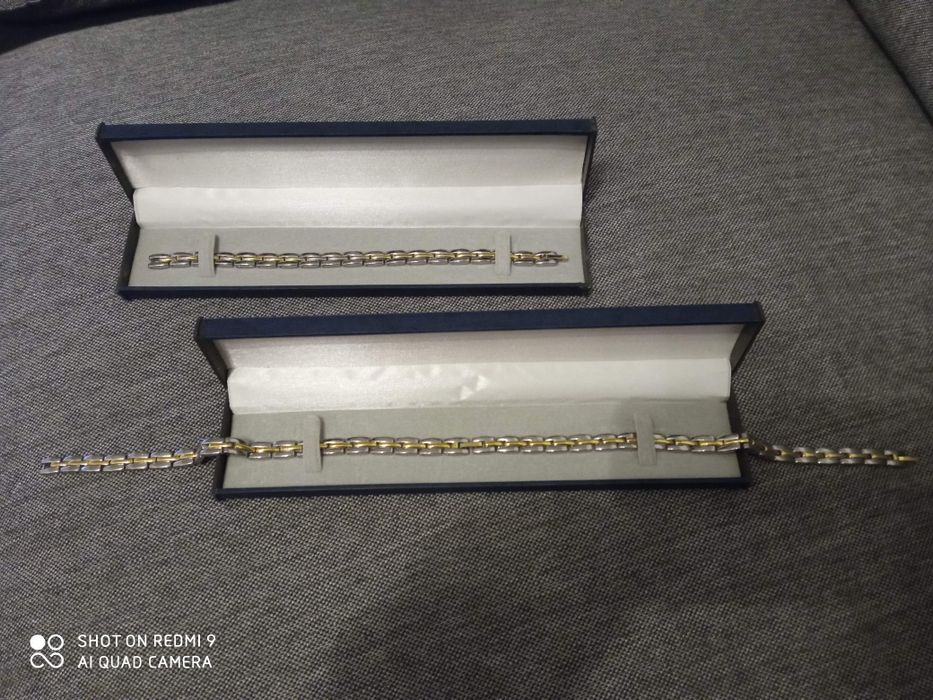 Brățară și colier zirconiu placat cu aur