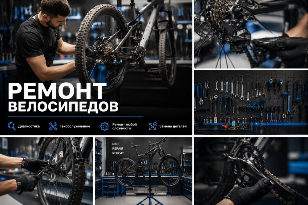 Ремонт и обслуживание велсипедов