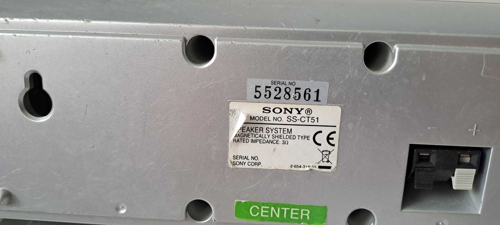 Set 5 Boxe Sony SS-TS51 si SS-CT51 Sateliti boxe surround 100W