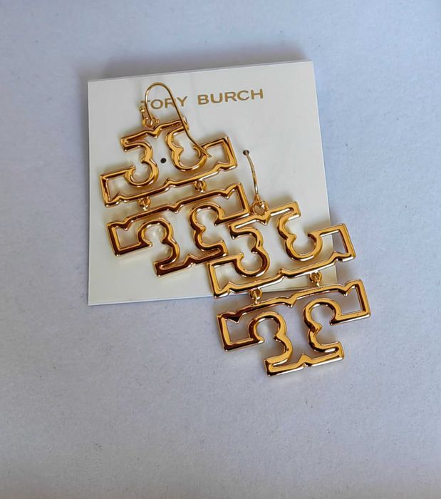 Обеци Tory Burch - Miller hoop earrings