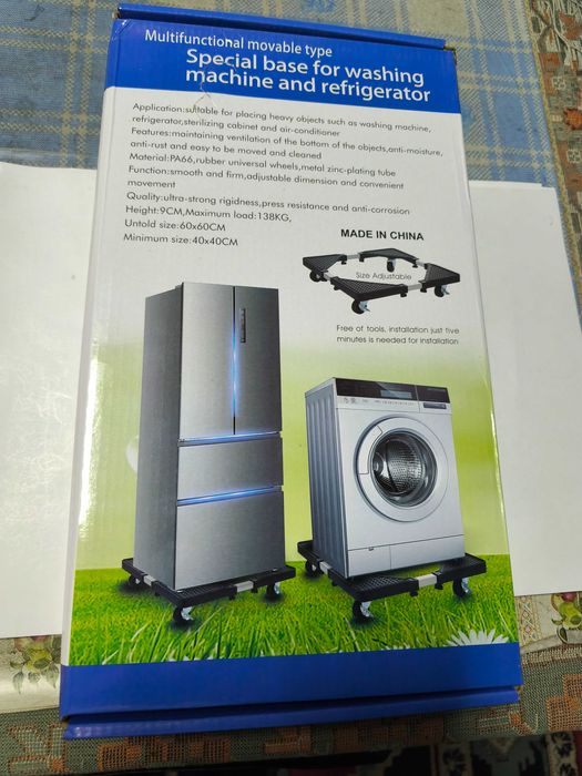 Cadru mobil si extensibil pt. transport electrocasnice