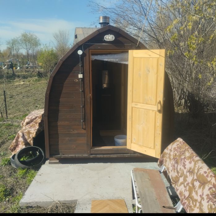 Баня  « Викинг» очень теплая.