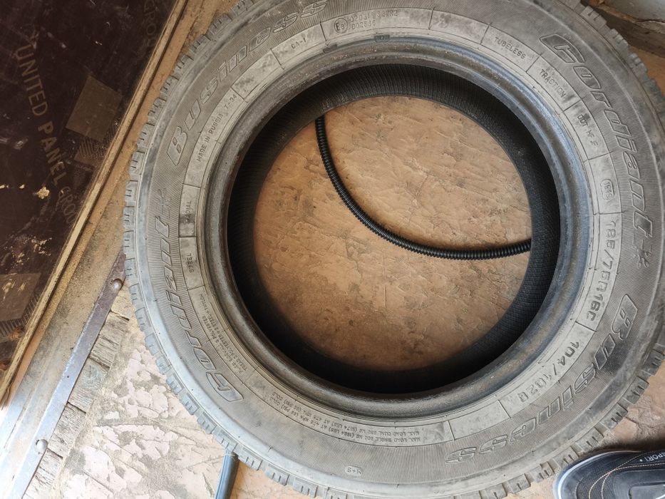 Шины на газель 185/75 R.16.Б/У