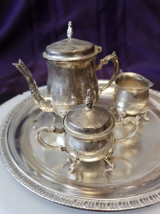 Сервиз за Кафе или Чай Антика Посребрен