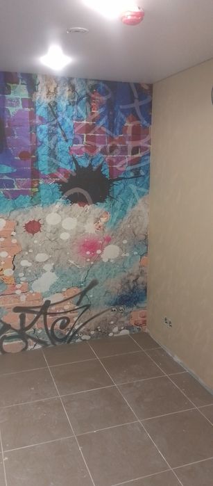 Ремонт.Поклейка обоев