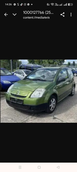 Piese motor cutie haion planetara fuzeta ușa geam Citroen c2 2003 1.1