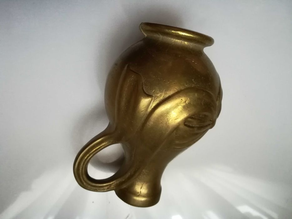 Vaza veche bronz colectie art deco decor obiect