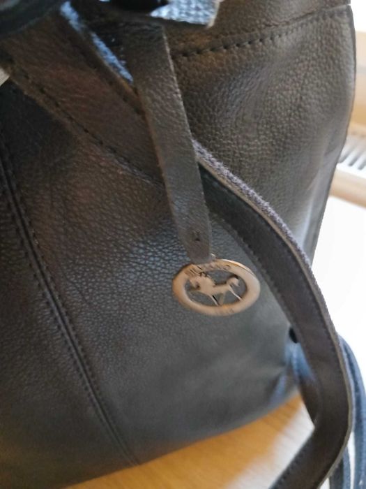 Rucsac piele nou bleumarin