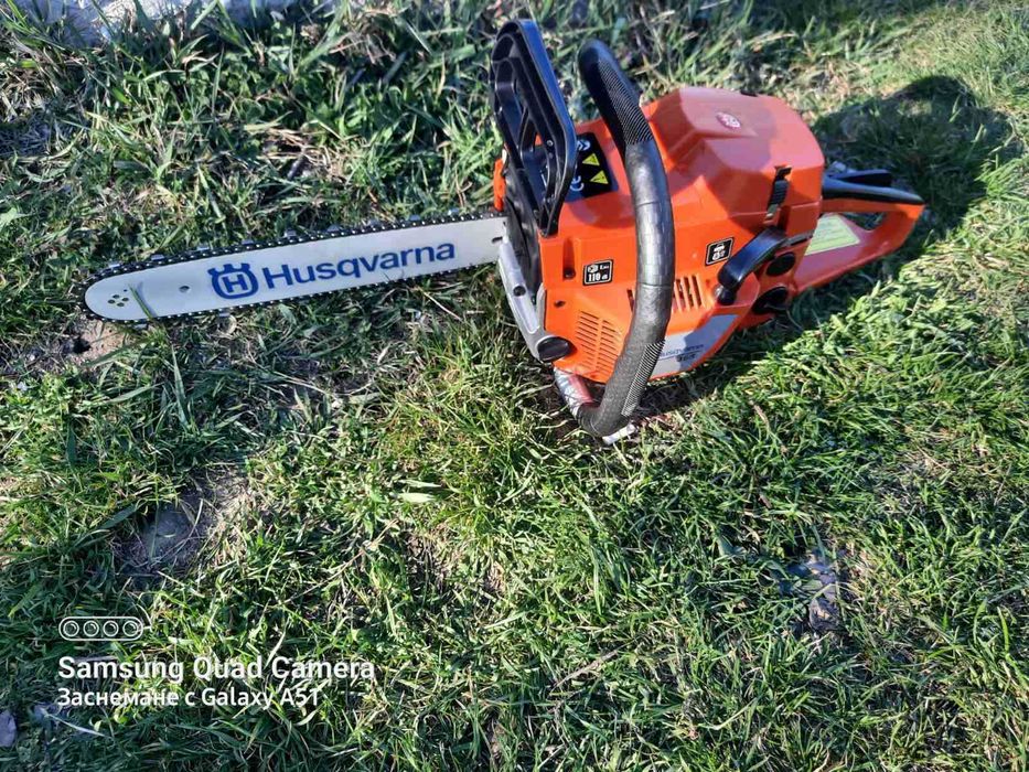 бензинова резачка за дърва хускварна