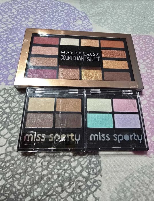 Palete farduri ochi pleoape noi Maybelline Miss Sporty