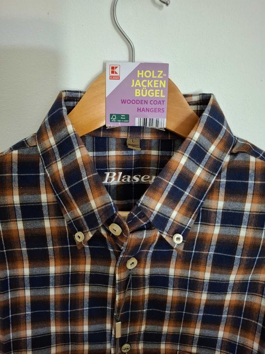 Blaser Camasa bumbac BEN Flannel Mar L