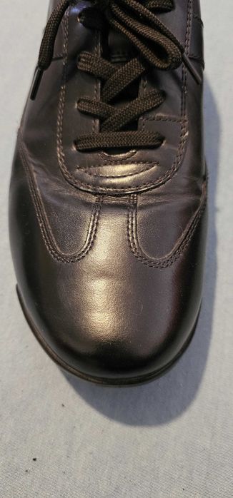 Geox - Piele neagra naturala - 45 (29 cm) - ca noi