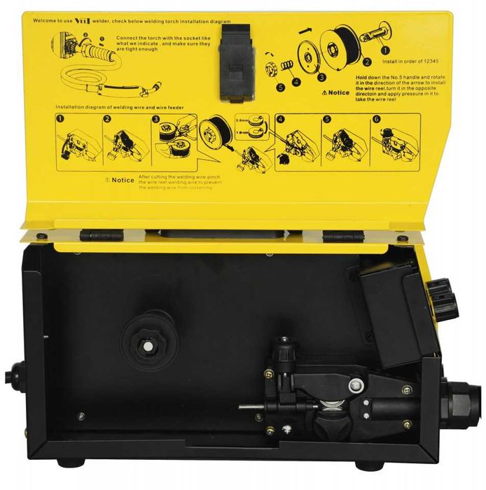 Aparat sudura cu sarma fara gaz Velt MIG MMA 131 + Rola/Stoc Mogosoaia