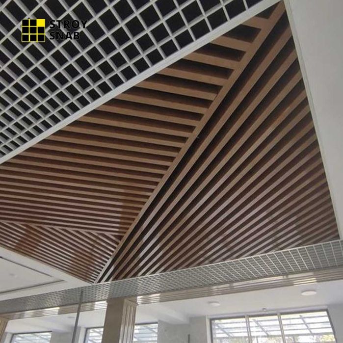 Потолок Грильято , Реейчный потолок , ustalar,ustanovkaУсталар (4)