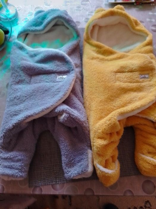 Бебешки зимни завивки подходящи за бебета на 1 до 3 месеца..