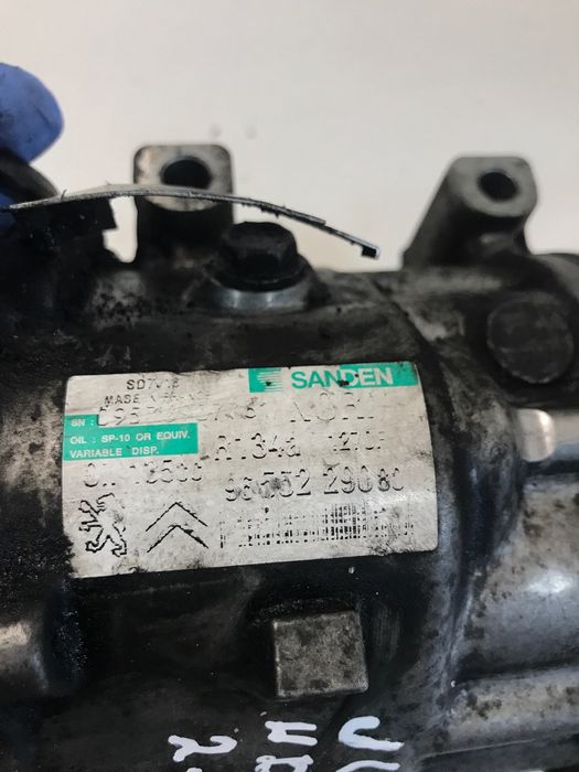 Компресор за климатик Sanden за Citroen Jumpy / Scudo 2.0 (2012) 9655229080