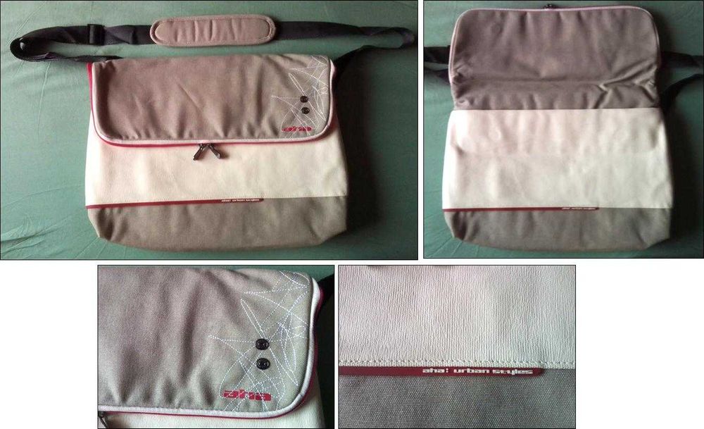 Geanta laptop "AHA: Urban Styles" cu multicompartimente (65 - 50 lei)