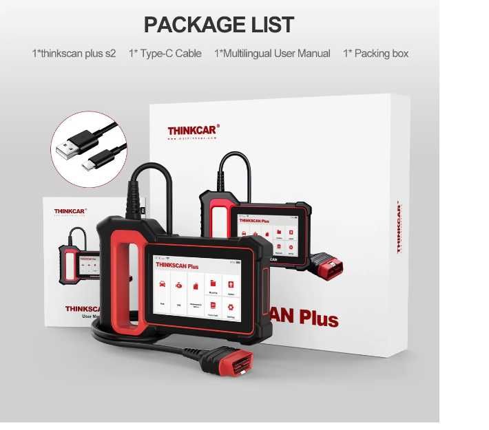 Interfata Diagnoza Tester Auto Launch THINKSCAN PLUS S7