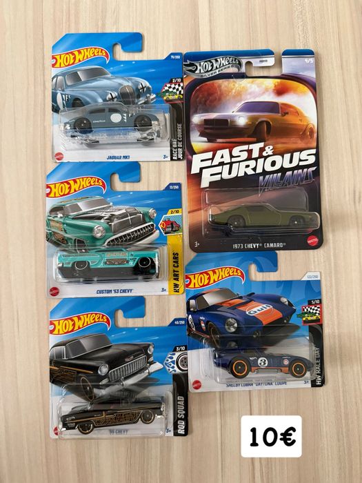 Hot wheels колички