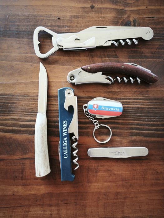 Сет малки сгъваемо ножчета