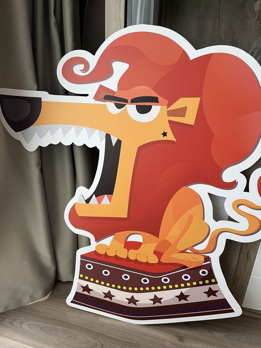 Украса за рожден ден или детска стая на тема Цирк