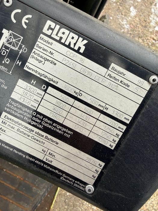 Газокар Clark CGP 16